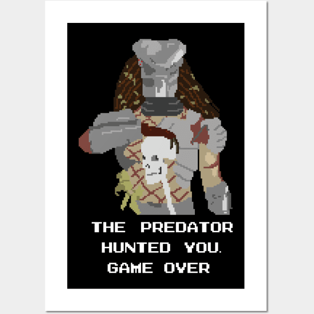 Predator game Wall Art by Jawes